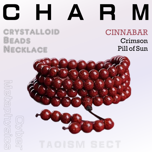 The 108-Step Crimson Elixir: Cinnabar Meditation Rosary