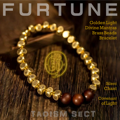 The Mantra-Forged Aegis: Golden Light Invocation Bracelet