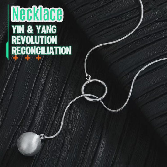 The Eternal Dance: Yin &amp; Yang Pendant