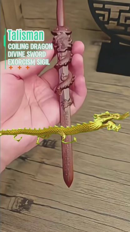 Unleash the Sovereign's Might: The Coiling Dragon Sword